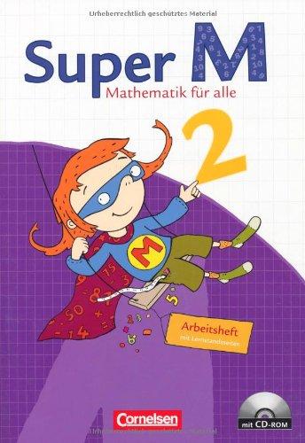 Super M - Östliche Bundesländer und Berlin: 2. Schuljahr - Arbeitsheft mit CD-ROM und Lernstandsseiten