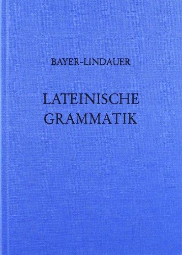 Grammatiken II: Lateinische Grammatik