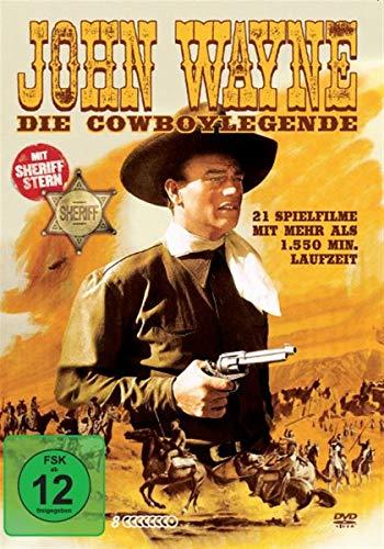 John Wayne - Die Cowboylegende - 21 Spielfilme auf 8DVDs & Sheriff Stern