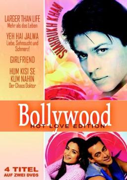 Bollywood Hot Love Edition (Larger Than Life-Mehr als das Leben/Yeh Hai Jalwa-Liebe, Sehnsucht und Schmerz!/Girlfriend/Hum Kisi Se Kum Nahin-Der Chaos Doktor) (2 Disc Set)