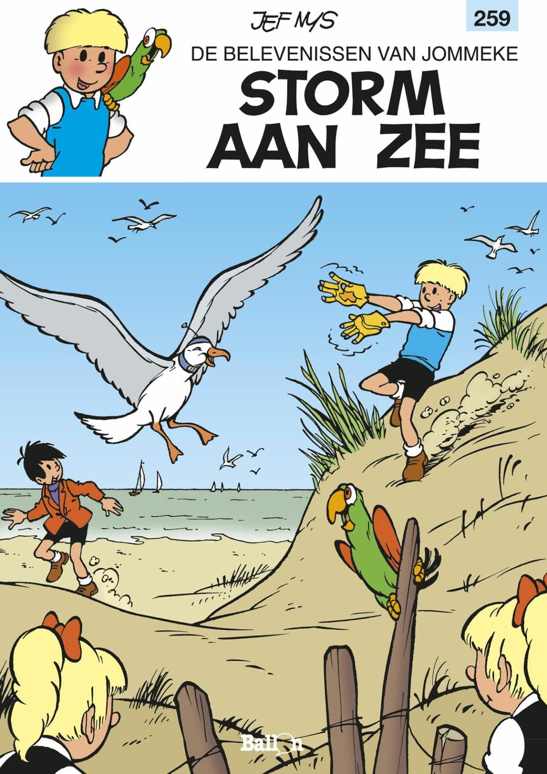 Storm aan zee: Storm aan zee (De belevenissen van Jommeke, 259, Band 259)