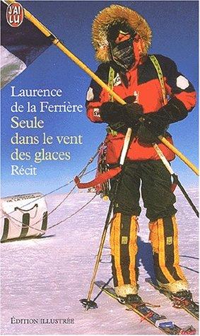 Seule dans le vent des glaces