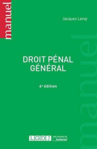 Droit pénal général