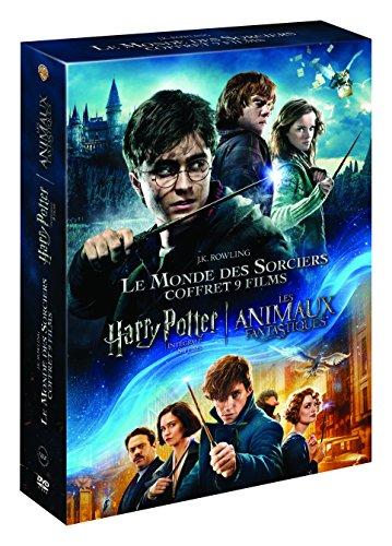 Coffret j. k. rowling 9 films : harry potter 1 à 7 ; les animaux fantastiques [FR Import]