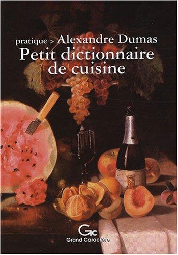 Petit dictionnaire de cuisine