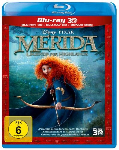 Merida - Legende der Highlands (+ Blu-ray) [Blu-ray 3D]