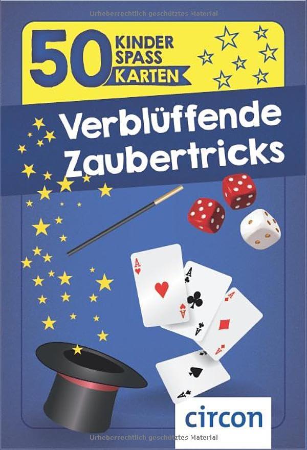 Verblüffende Zaubertricks (50 Kinderspaßkarten)