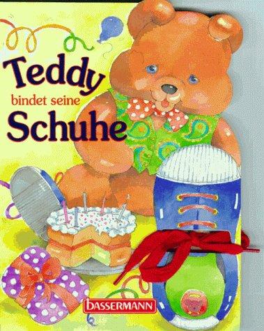 Teddy bindet seine Schuhe