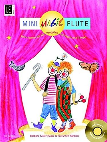 Mini Magic Flute mit CD, für Flöte: Flöte lernen für die Jüngsten mit Flauti und Timpo