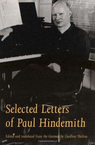 Selected Letters of Paul Hindemith