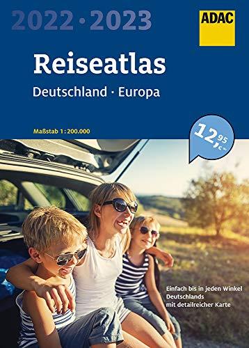 ADAC ReiseAtlas Deutschland, Europa 2022/2023 1:200 000 (ADAC Atlanten)