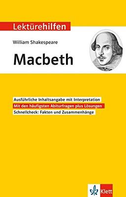 Lektürehilfen William Shakespeare "Macbeth"