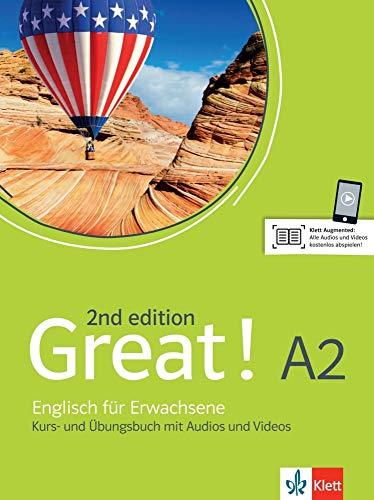 Great! A2, 2nd edition: Englisch für Erwachsene. Kurs- und Übungsbuch mit Audios und Videos (Great! 2nd edition: Englisch für Erwachsene)