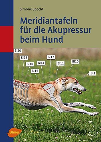 Meridiantafeln für die Akupressur beim Hund