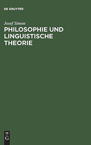 Philosophie und linguistische Theorie