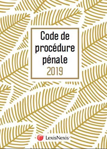 Code de procédure pénale 2019 : motif feuille