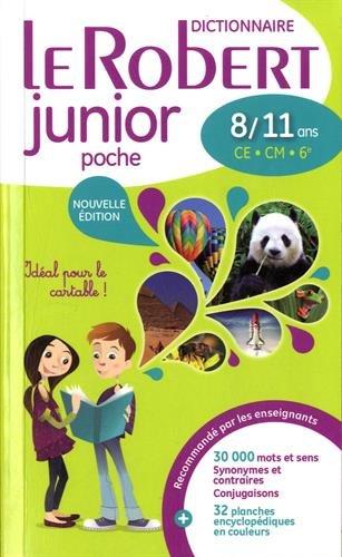 Le Robert junior poche : dictionnaire CE-CM-6e, 8-11 ans