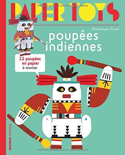 Poupées indiennes : 12 kachinas en papier à monter