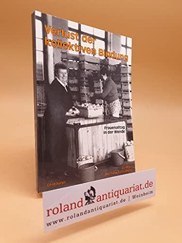 Verlust der kollektiven Bindung: Frauenalltag in der Wende (Frauen - Gesellschaft - Kritik)