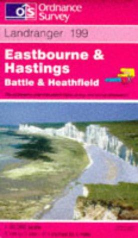 Eastbourne and Hastings, Battle and Heathfield (Landranger Maps)