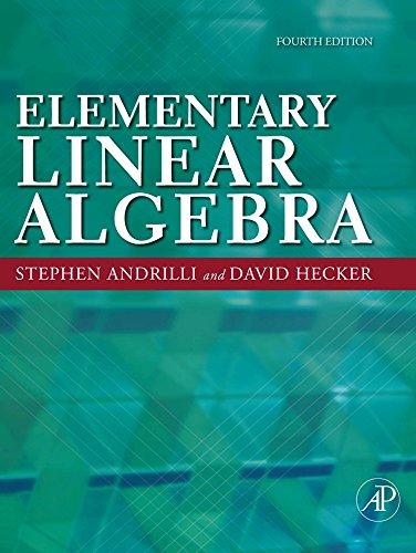 Elementary Linear Algebra