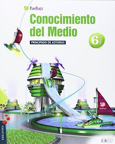 Pixepolis, conocimiento del medio, 6 Educación Primaria (Asturias). 1, 2 y 3 trimestres