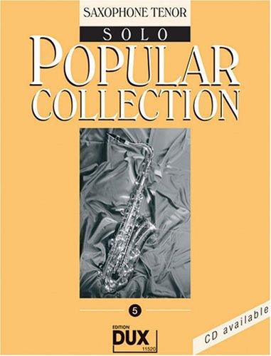 Popular Collection 5. Saxophone Tenor, Solo