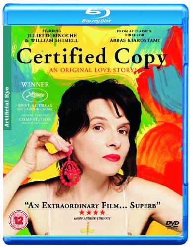 Certified Copy [Blu-ray] [UK Import]