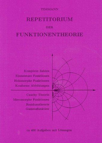 Repetitorium der Funktionentheorie