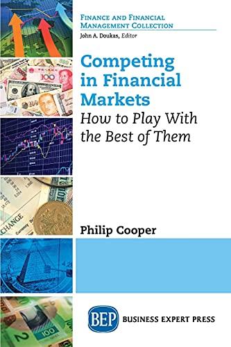 Competing in Financial Markets: How to Play With the Best of Them