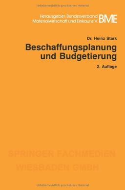 Beschaffungsplanung und Budgetierung (Gabler-Studientexte)