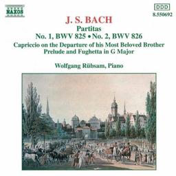 J.S. Bach: Partitas 1&2 etc.