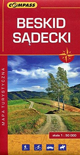 Beskid Sadecki Mapa turystyczna 1:50 000