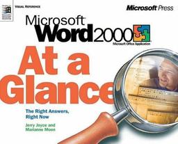 Microsoft Word 2000 at a Glance