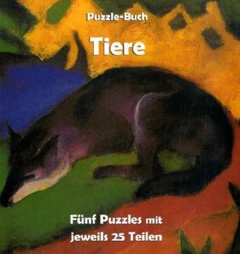 Tiere: Puzzle-Buch