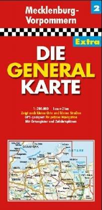 Die Generalkarten Deutschland Extra, 12 Bl., Bl.2, Mecklenburg-Vorpommern (Série Régionale)