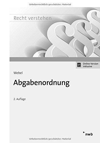 Abgabenordnung (Recht verstehen)