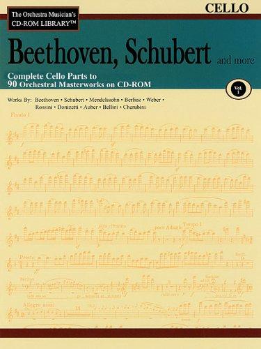 Beethoven, Schubert & More - Volume 1: The Orchestra Musician's CD-ROM Library - Cello