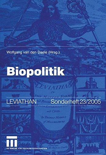 Biopolitik (Leviathan Sonderhefte) (German Edition)