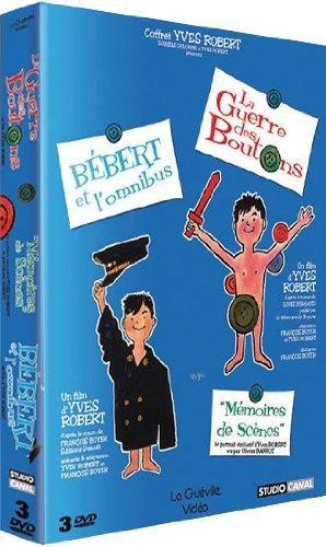 Coffret Yves Robert 3 DVD : La Guerre des boutons / Bébert et l'omnibus / Mémoire de scènes (Documentaire) [FR Import]