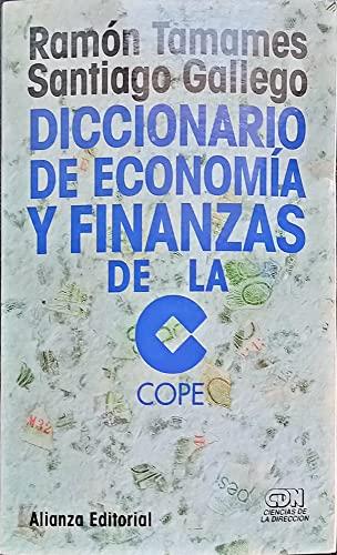 DICCIONARIO DE ECONOMIA Y FINANZAS DE LA COPE.