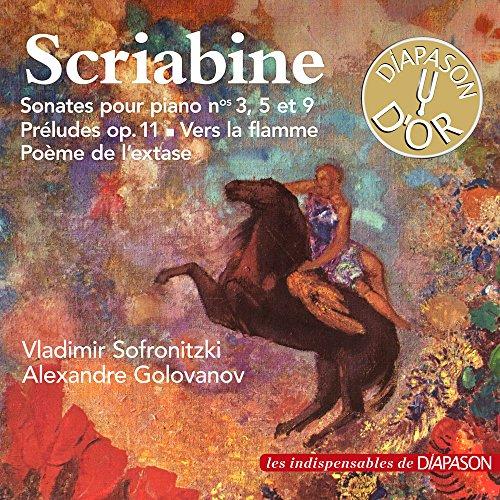 Scriabine : Sonates n° 3, 5 et 9, Prélude op. 11, Vers la flamme.