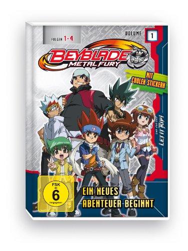 Beyblade Metal Fury - Volume 1 (Folgen 1-4)