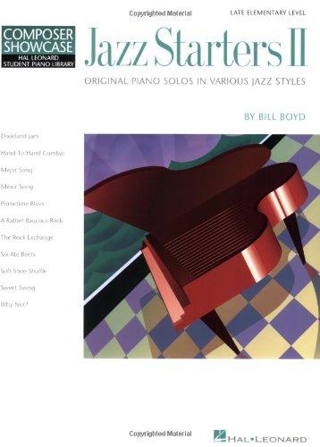 Hlspl Comp Show Jazz Starters II (Boyd) Late Elementary Level: Noten für Klavier (Hal Leonard Student Piano Library (Songbooks))