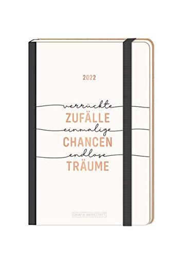 Terminplaner LETTERART 2022 "Zufälle-Chancen-Träume": Terminplaner Hardcover