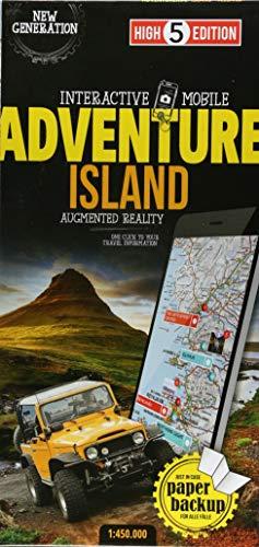 Interactive Mobile ADVENTUREMAP Island: "Adventure"-Karte Island 1:450 000 (High 5 Edition ADVENTURE Collection)