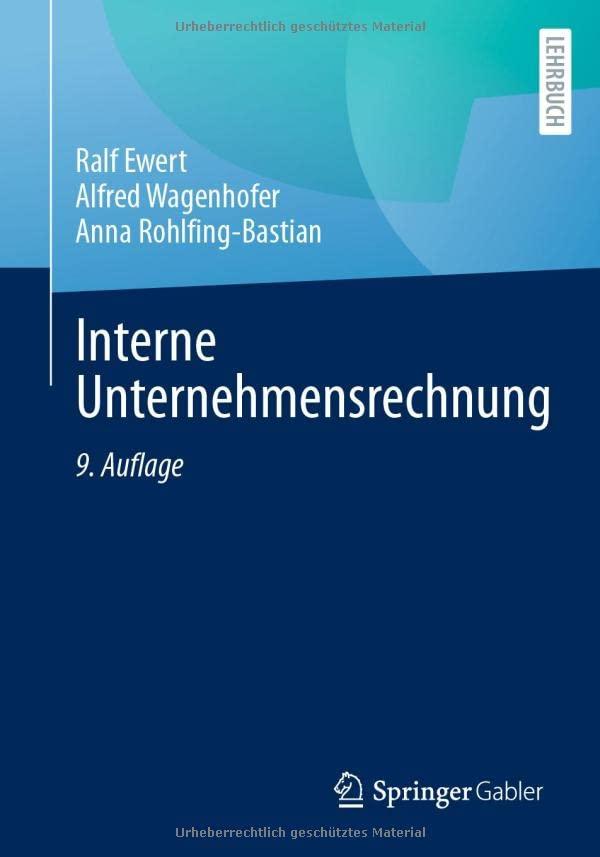 Interne Unternehmensrechnung