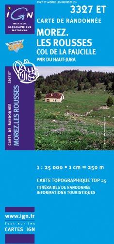 Morez Les Rousses  1 : 25 000: PNR du Haut-Jura