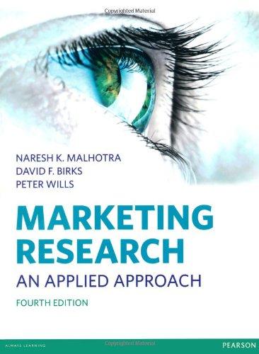 Marketing Research: An Applied Approach