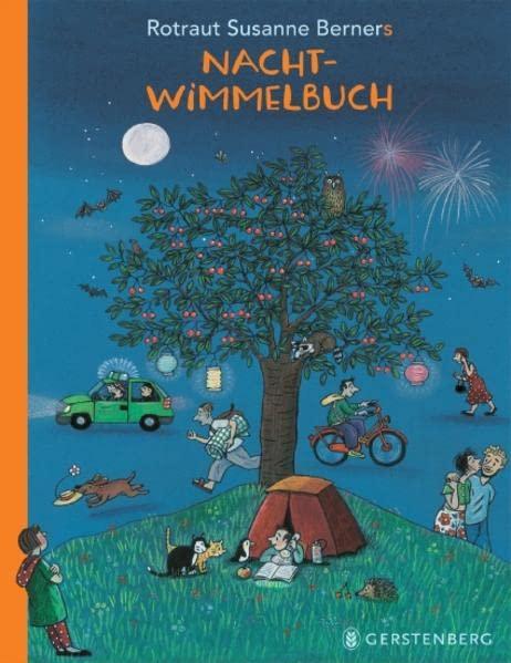 Nacht-Wimmelbuch - Sonderausgabe: Pappausgabe mit echter Buchdecke